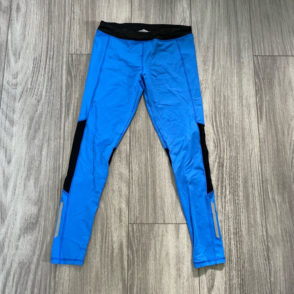 Bright blue forever 21 leggings